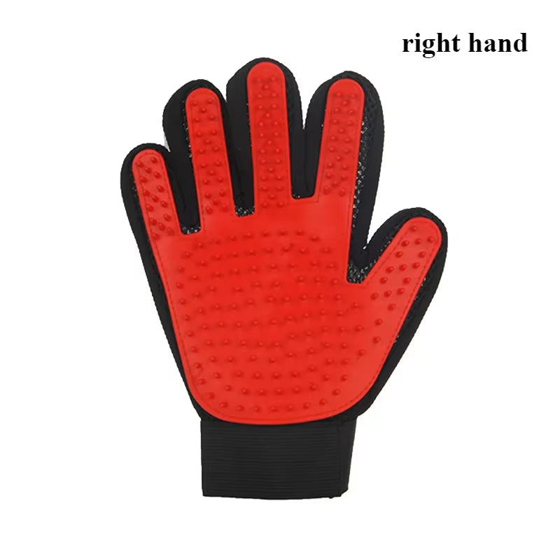 Pet Hair Removal Gloves Comb for Dog Grooming Cats and Dog Massage Bathing Cleaning and Beauty Products Gloves to Bathe Dog Home